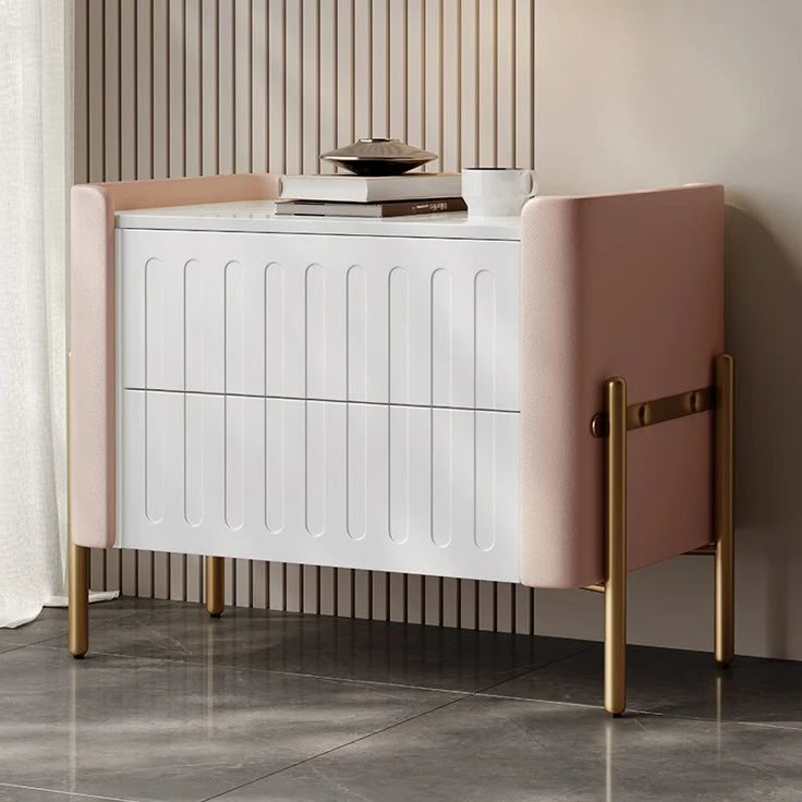Amazon.com: FOMNEY LED Nightstand Set of 2, Modern Night Stand with ... Stylish Nightstands That Add Function and Flair