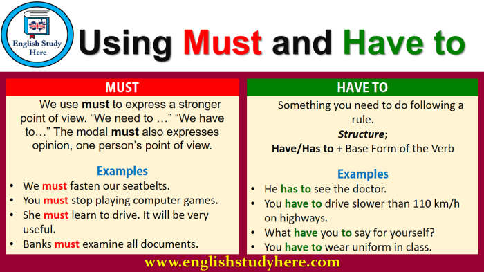 Using Must and Have to in English - English Study Here Must-Have Baby Care Products for Busy Parents on the Go